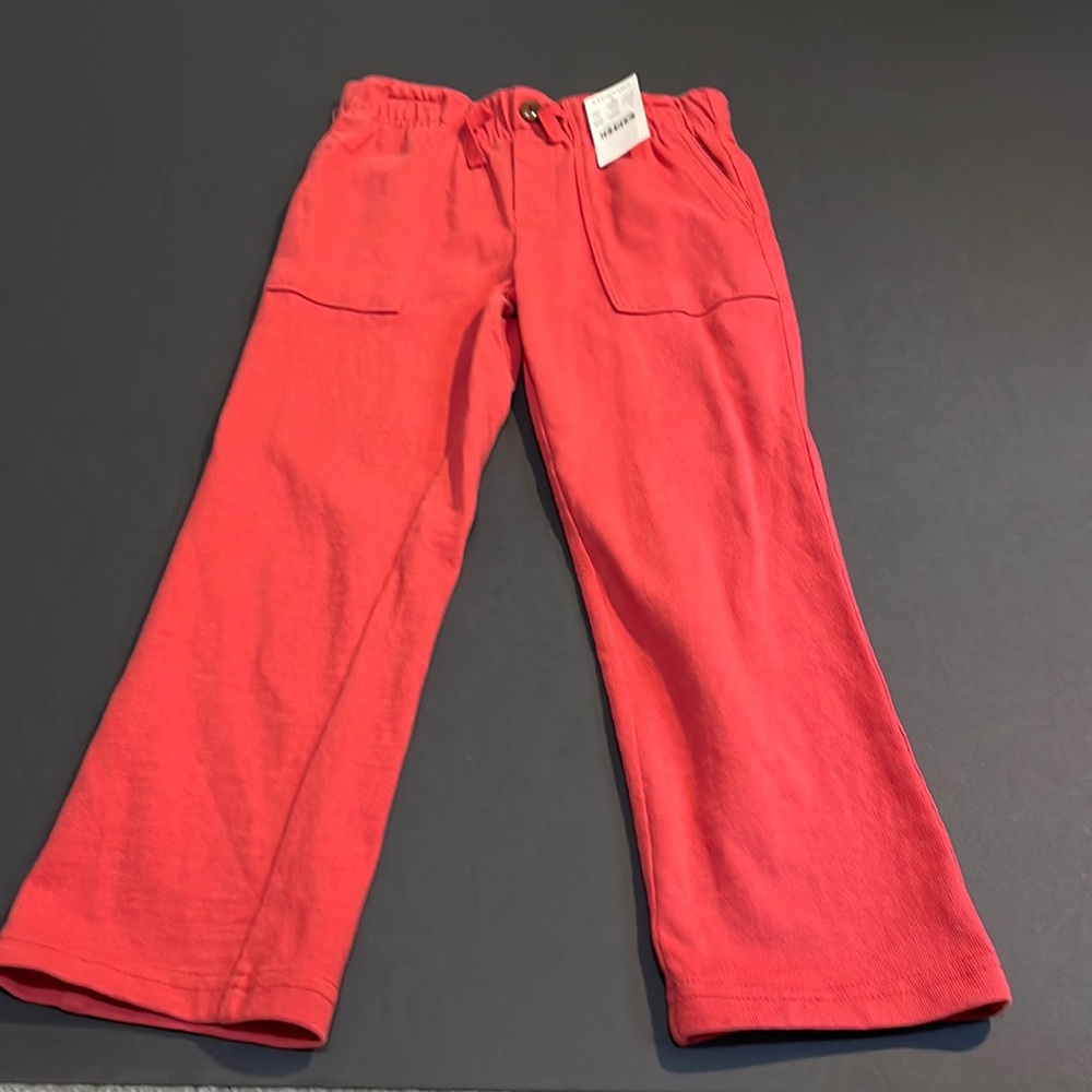 Boys J Crew Crewcuts Drawstring Pants, Size 5 NWT